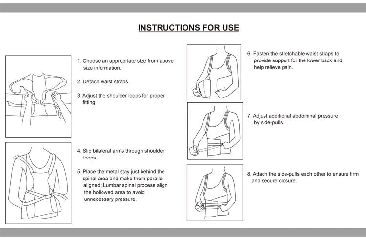 Orthopedic Back Support Brace