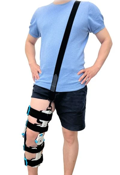 New Carbon Fiber Post Operative Knee Brace